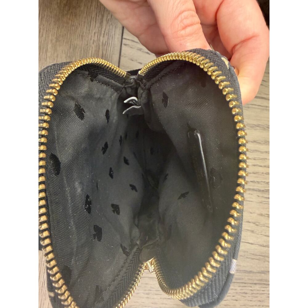 Kate Spade Nylon Floral Crossbody Phone Bag Black - Picture 6 of 12